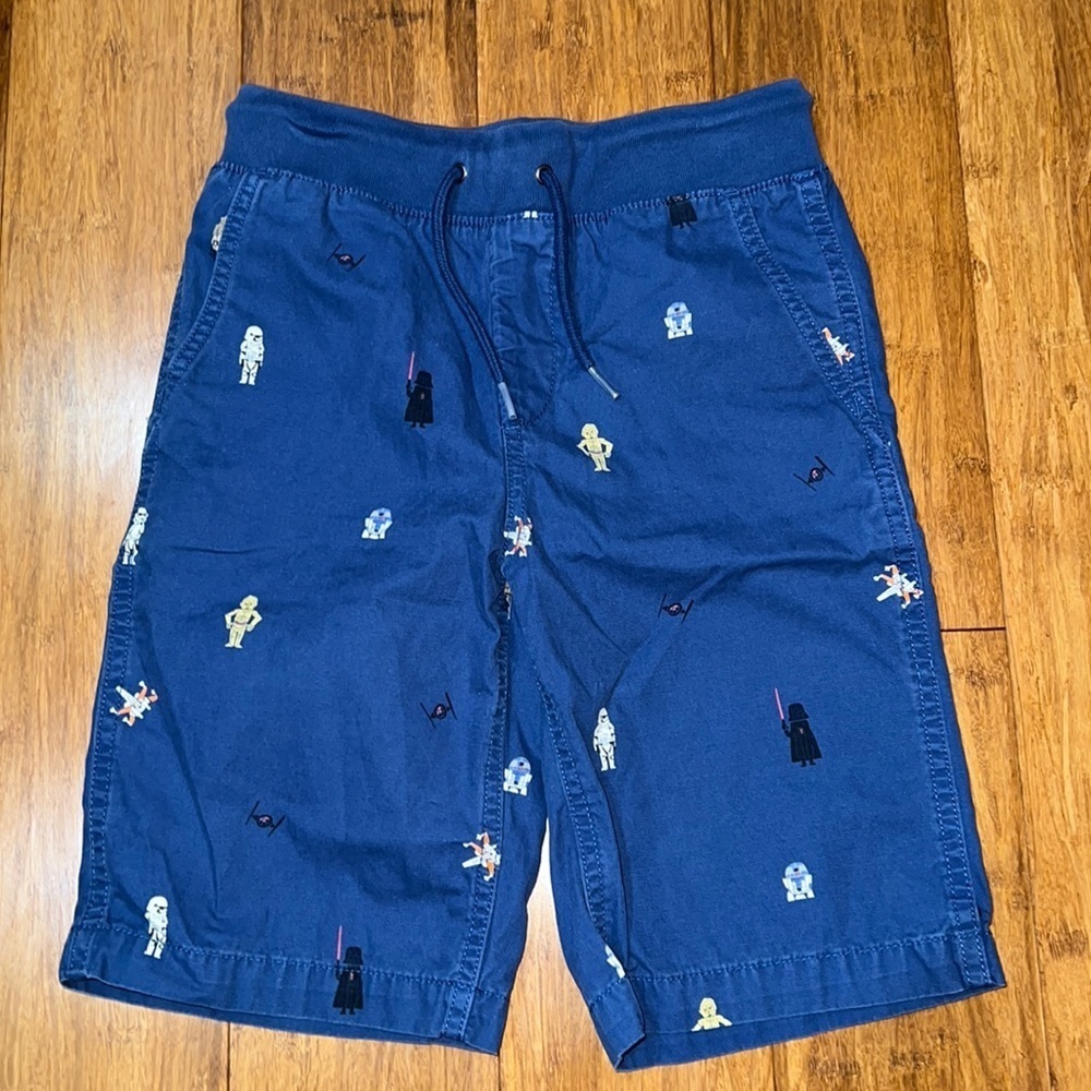 GAP kids boys Star Wars pull on shorts with elastic waist size large (10) NWOT